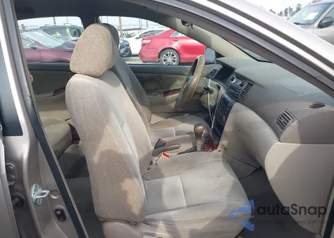 2003 Toyota Corolla Le z USA, uszkodzony, nr VIN 1NXBR32E33Z003699